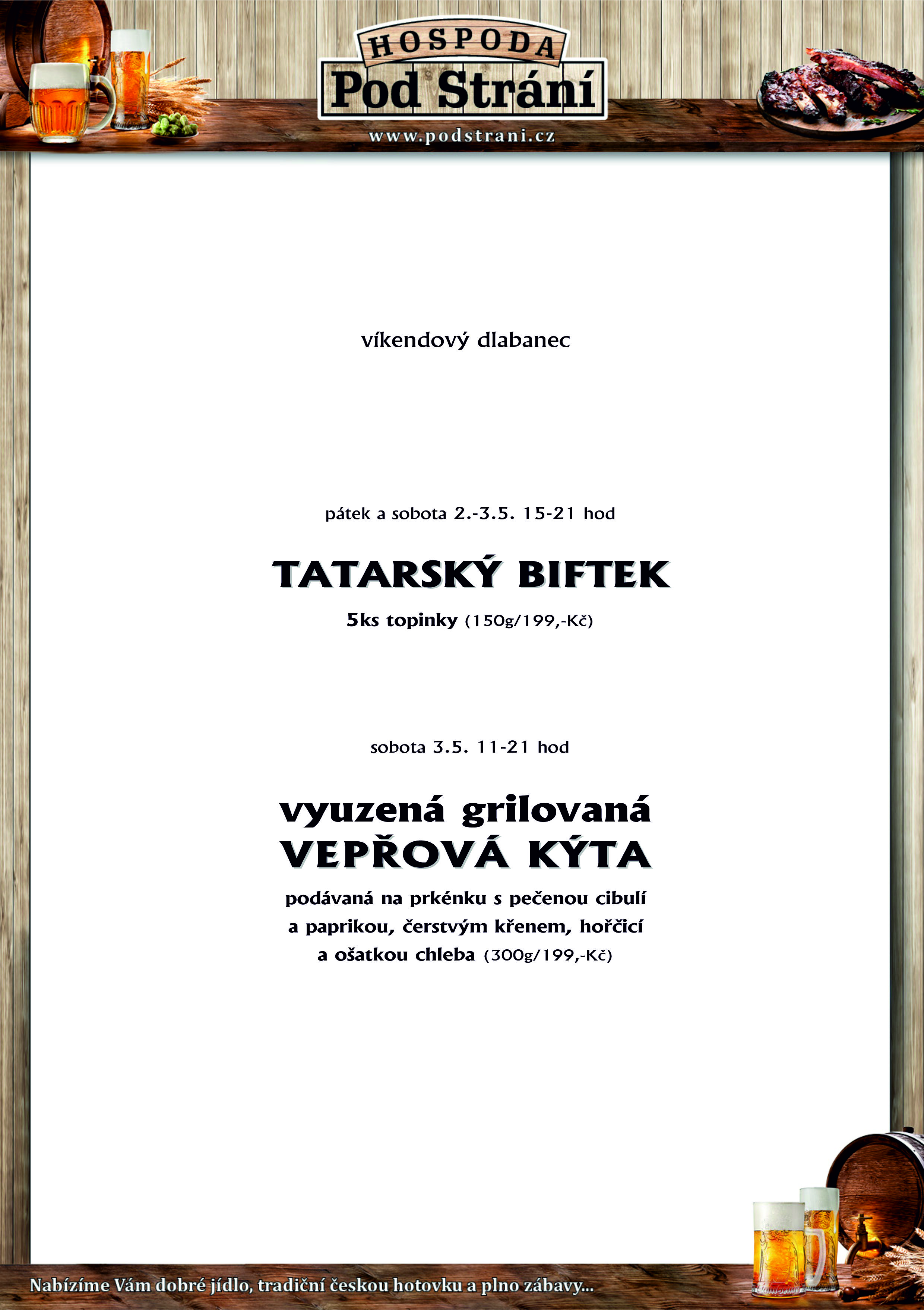 Dlabanec na tento víkend